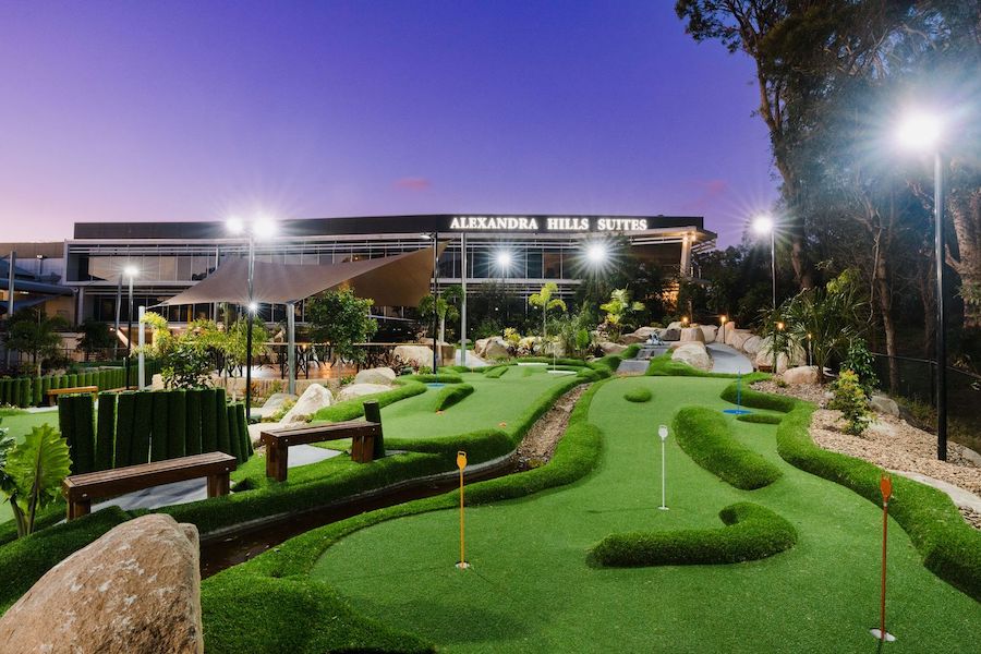 Putt Putt course at Alexandra Hills